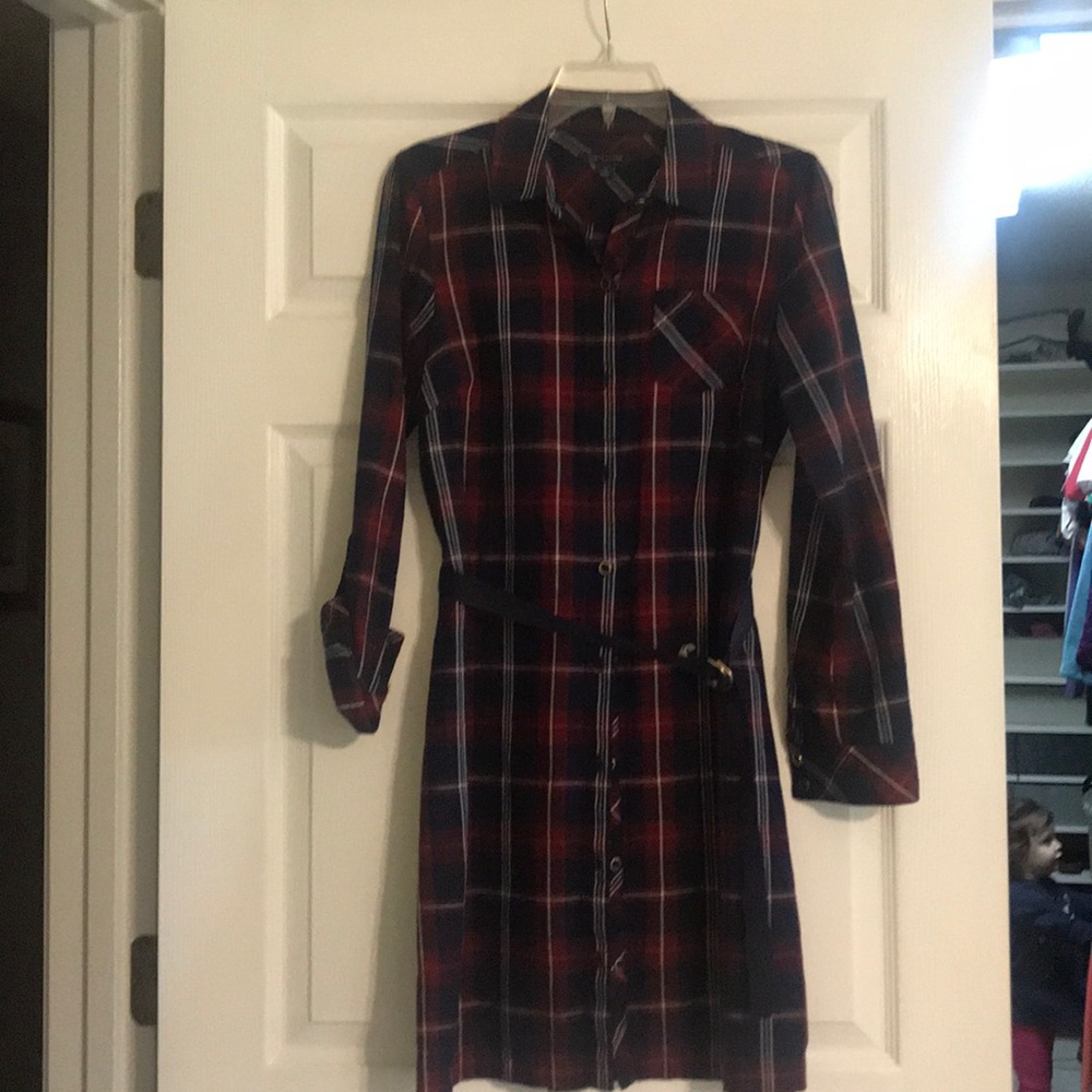 Plaid dress